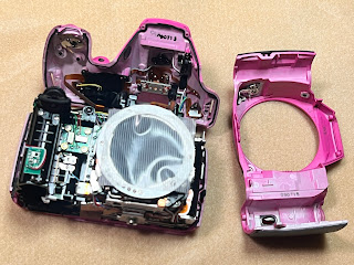 PENTAX 黒死病対策 K-50の絞り制御ユニットをK-30に移植
