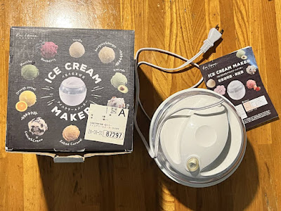 貝印のアイスクリームメーカーでいろいろ作ってる