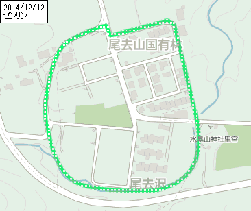 2014年12月12日のゼンリン地図