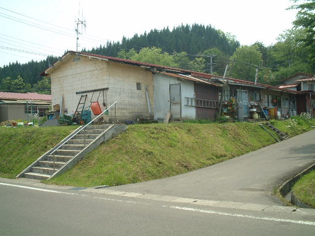 尾去沢 水晶山団地(水晶山住宅)(解体済み