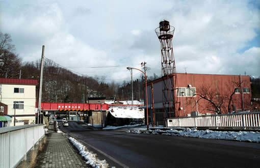 旧警察分署跡(解体) 小坂町