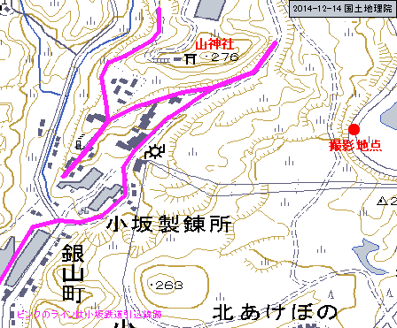 小坂鉱山 山神社