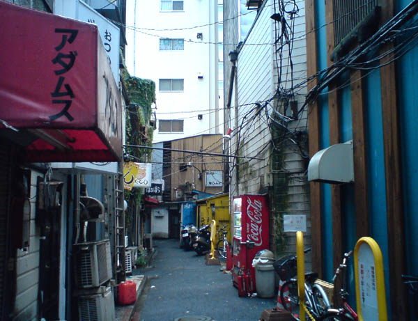 新宿 思い出の抜け道 新宿センター街 since 1951(歌舞伎町1丁目の細路地と風林会館の喫茶パリジェンヌ)