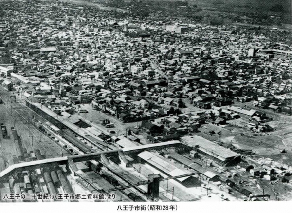 八王子駅 昭和28(1953)年 hachioji-eki_12_s