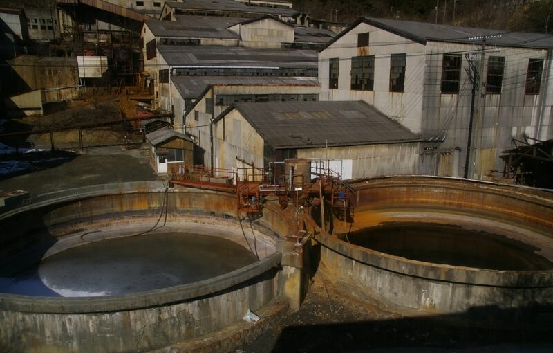 足尾銅山(旧選鉱所・溶接工場・新梨子油力発電所跡・通洞変電所) 足尾銅山(旧選鉱所・溶接工場・新梨子油力発電所跡・通洞変電所)