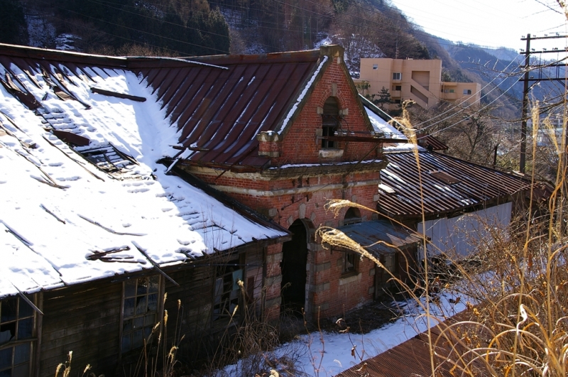 足尾銅山 溶接工場(?)