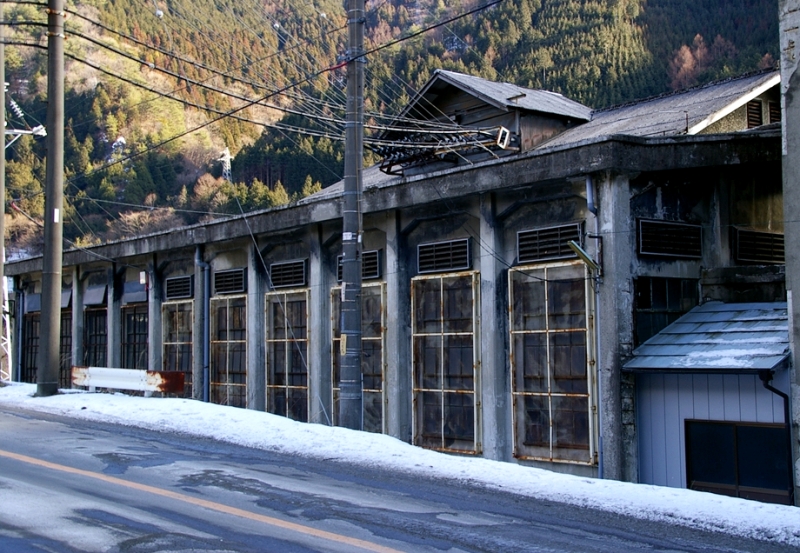 足尾銅山 古河工業(株) 通洞変電所