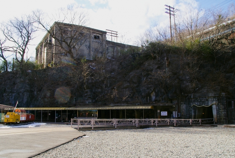 新梨子油力発電所跡 通洞発電所跡