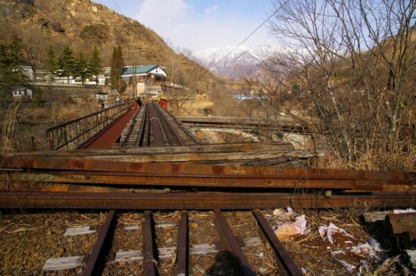 足尾線 廃線跡