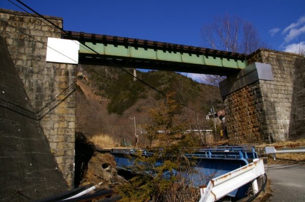 有越沢橋梁 わたらせ渓谷鐵道