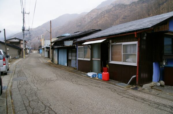 赤倉の商店街
