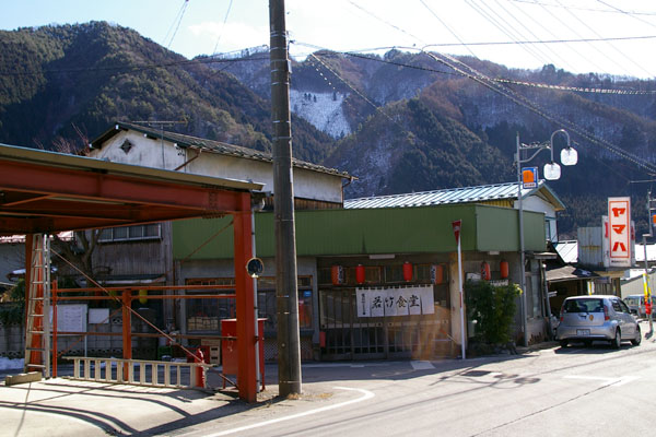 足尾町 若竹食堂(わかたけ食堂) 醤油ラーメン500円