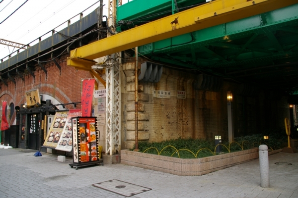 幸橋架道橋 東海道線(8)幸橋ガード