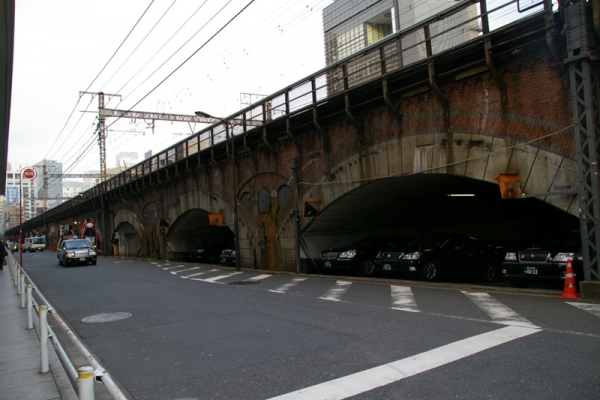 内幸橋架道橋 東海道線(7)内幸橋ガード
