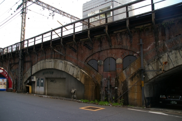 内幸橋架道橋 東海道線(7)内幸橋ガード