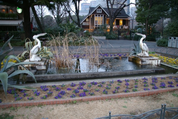 日比谷公園 ペリカン噴水