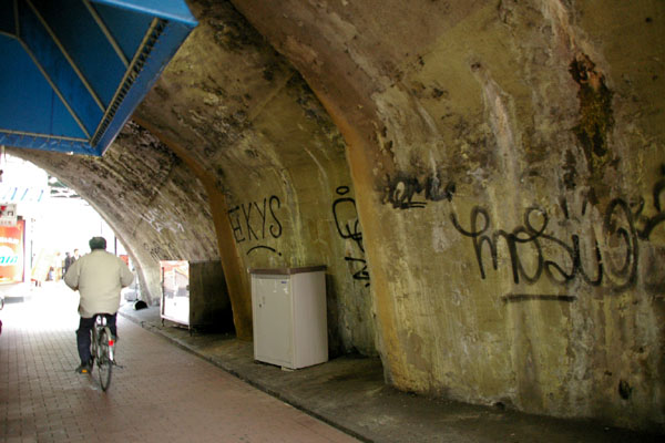 二葉橋架道橋 東海道線(9)二葉橋ガード