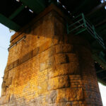 多摩川橋梁・中央線（日野～立川間）　明治22年竣工（甲武鉄道時代）　日野市