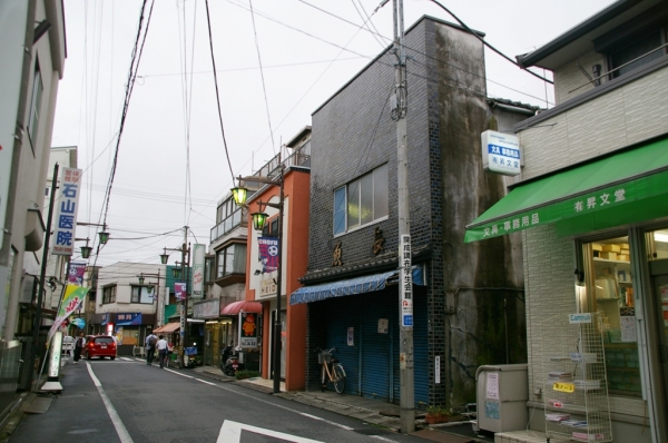 西調布駅前通り~(銅板建築)いも仙~西調布一番街~上石原大通り商店街