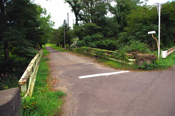 花岡桜町の町並み