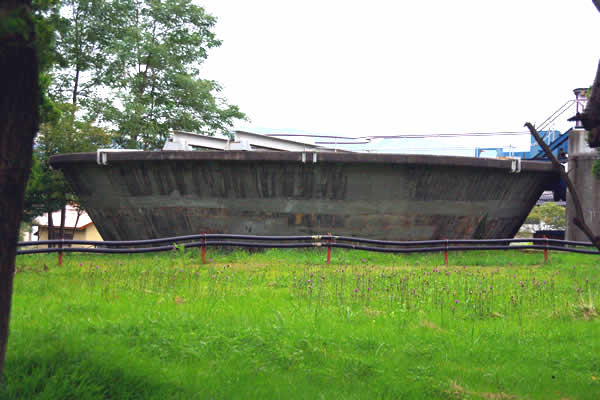 花岡桜町の町並み