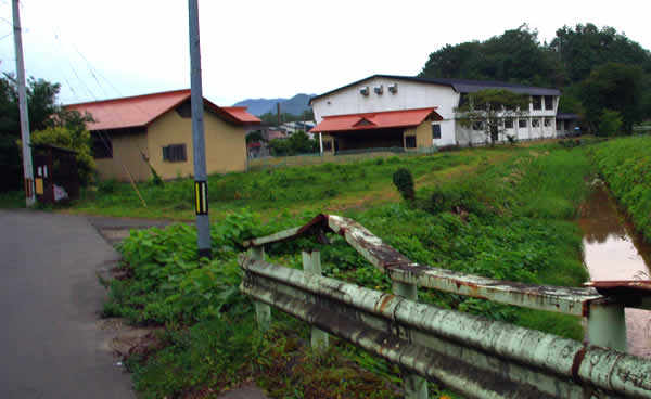 花岡桜町の町並み