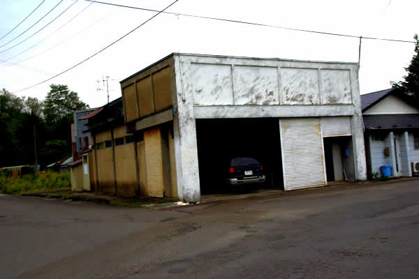 花岡桜町の町並み