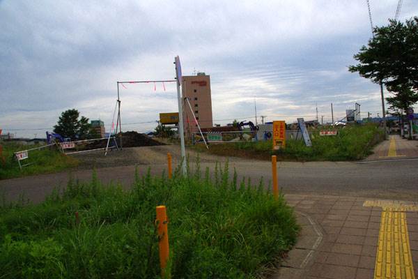 小坂鉄道・大館駅跡