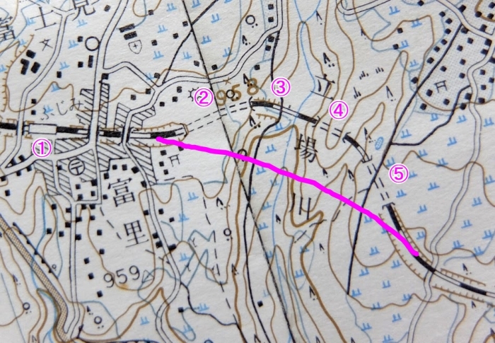 中央本線旧線(信濃境~富士見)