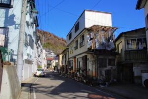 草軽電鉄 廃線跡。