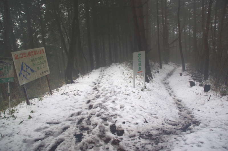 扇山(おうぎやま) 登山 標高1137.8m 初春
