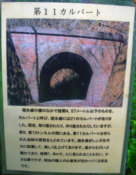 アプトの道　解説板