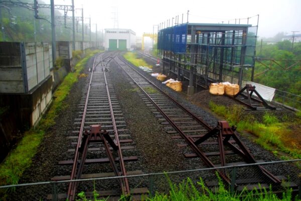 矢ヶ崎信号所跡地