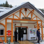 会津宮下駅　只見線　木造駅舎