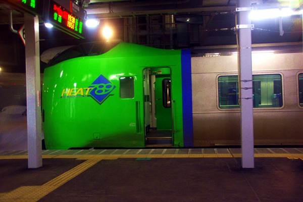 寝台特急・日本海(青森駅~大館駅) 乗車