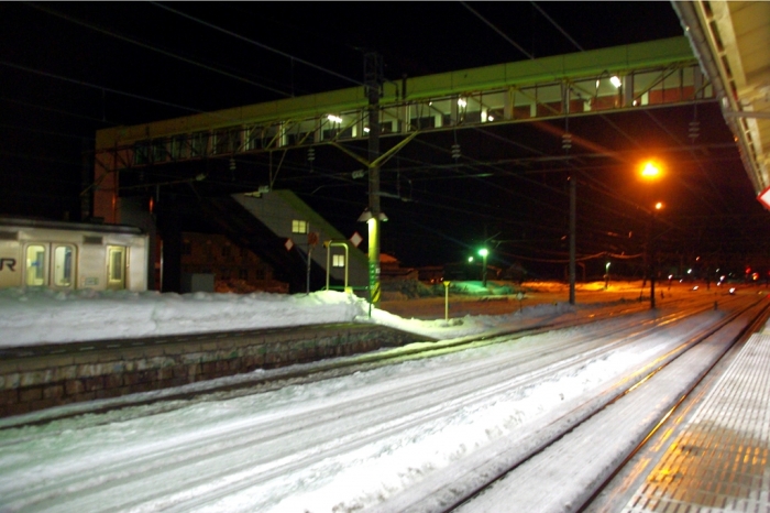 青森駅~寝台特急・日本海~大館駅~ビジネスホテル寿楽