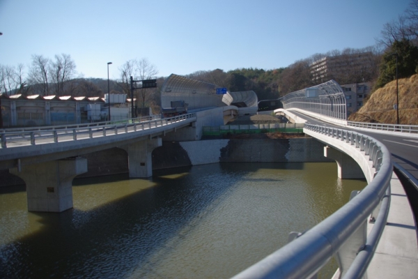 2010年7月31日に開通した八王子南バイパス