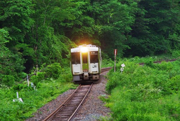山田線　浅岸駅（廃止）　秘境駅　無人駅