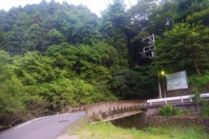 蛇滝橋。1976年（昭和51年）竣工。
