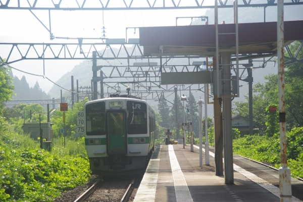 赤岩駅 無人駅 奥羽本線(2021年3月12日をもって廃止予定) IMGP1835