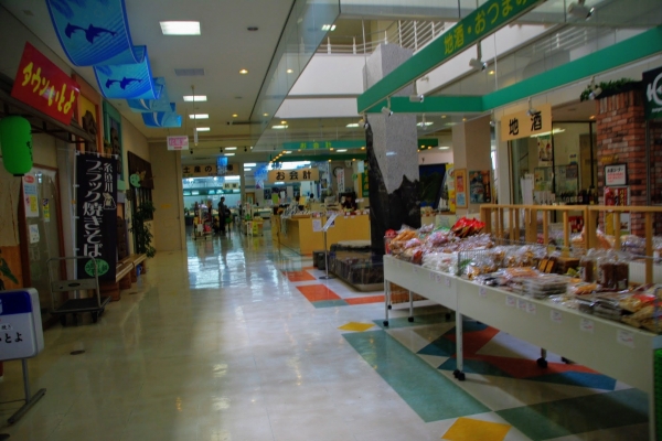 糸魚川駅前の観光物産館 ヒスイ王国館の館内 IMGP1990