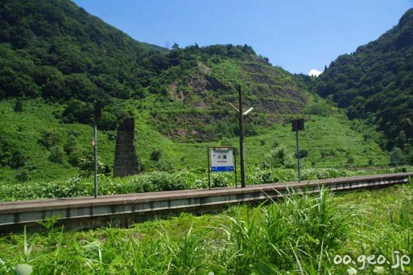小滝駅 大糸線 無人駅 木造駅舎