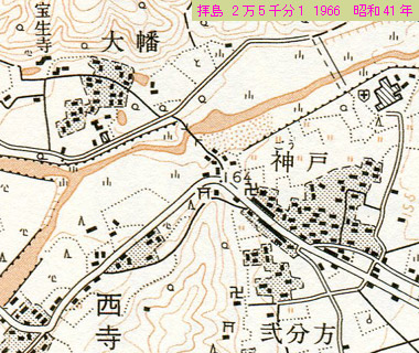 昭和初期の地形図