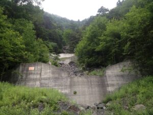 丹渓新道　分岐