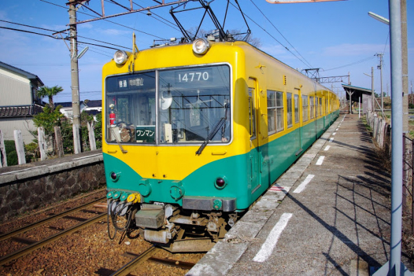 西魚津駅 富山地方鉄道(富山地鉄) 本線 木造駅舎 駅スタンプ押印 無人駅