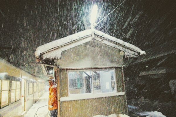 岩峅寺駅 富山地方鉄道(富山地鉄) 不二越・上滝線 木造駅舎