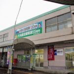 糸魚川駅　開業100周年　新幹線新駅工事中　駅スタンプ押印