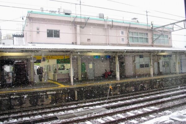 糸魚川駅 開業100周年 新幹線新駅工事中 駅スタンプ押印