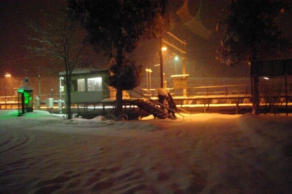 飯森駅　大糸線　無人駅