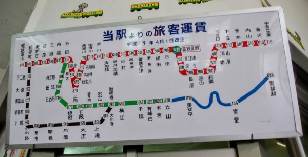 電鉄黒部駅 富山地方鉄道(富山地鉄) 本線